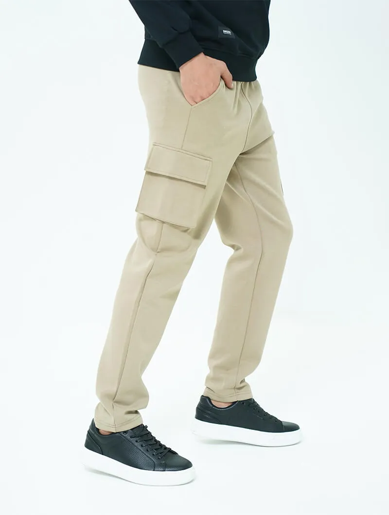 Jogging cargo en molleton